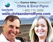 Chris and Errol Flynn Comox Real Estate