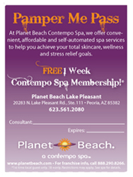 Planet Beach Spa offer